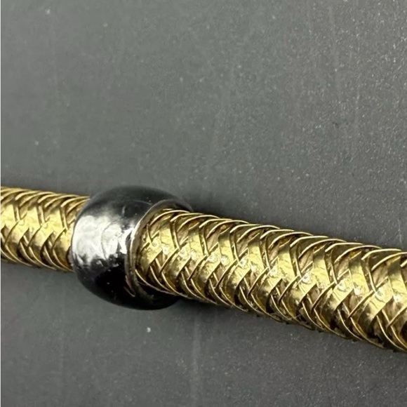 Stunning Roberto Coin 18k YG Primavera Interlocking diamond Necklace 16inch - Picture 10 of 13